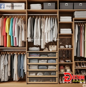 10 cách sắp xếp tủ quần áo gọn gàng và tối ưu nhất – Ai làm theo cũng hiệu quả