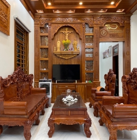 Chia sẻ kinh nghiệm chọn nội thất gỗ đỏ tự nhiên – Sang trọng, bền chắc, đáng đầu tư