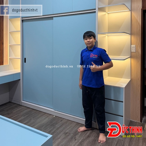 Thi Công Tủ Quần Áo Hiện Đại Tại Phước Hải – Đẹp Chuẩn Ý, Lắp Tận Nhà