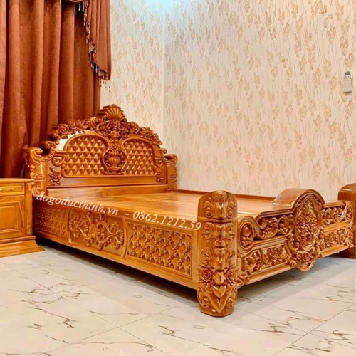 TOP 10+ Mẫu GIƯỜNG NGỦ GỖ ĐỎ ĐẸP - Giá Rẻ Nhất Tháng 9/2024 | Đồ Gỗ Đức Thịnh Vũng Tàu