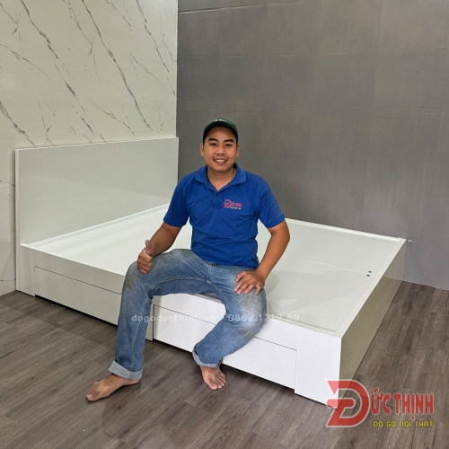 20+ Mẫu giường ngủ hiện đại gỗ công nghiệp MDF đẹp giá rẻ