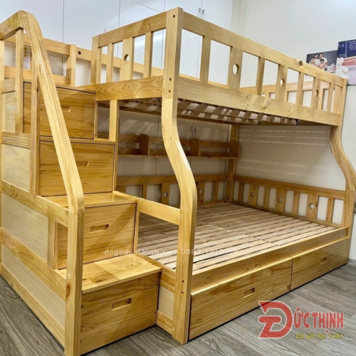 Giường Tầng: Giải Pháp Tiện Ích và Tiết Kiệm Không Gian Từ Đồ Gỗ Đức Thịnh Vũng Tàu