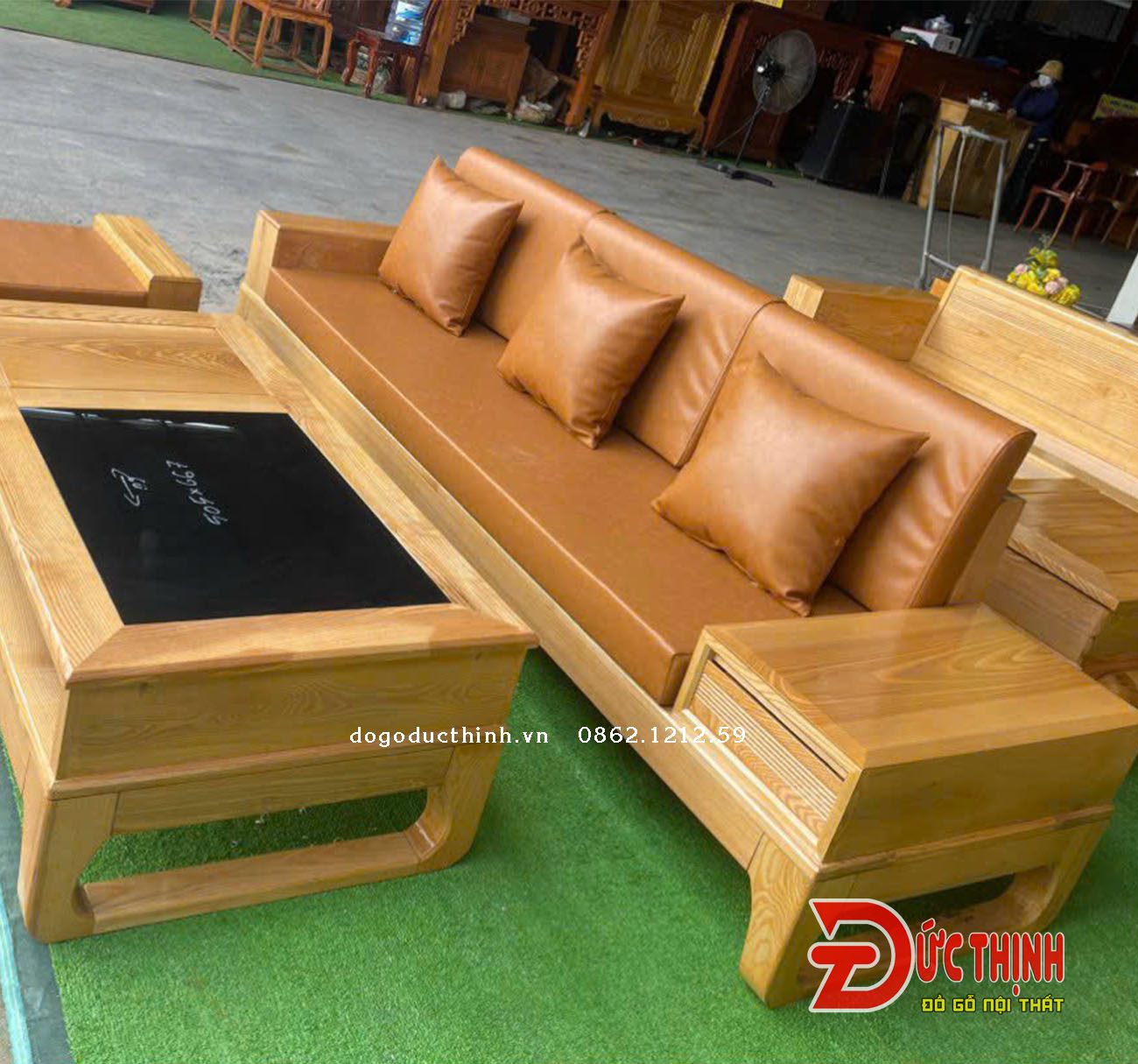 Top 10 mẫu bàn ghế sofa gỗ Sồi Nga ưa chuộng tại Vũng Tàu 2025