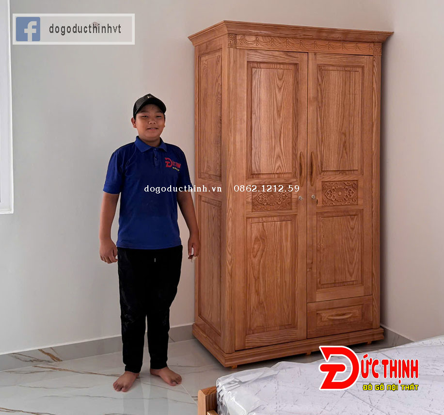 Tủ quần áo gỗ tự nhiên Long Hải TP Hồ Chí Minh – Đồ gỗ Đức Thịnh Vũng Tàu