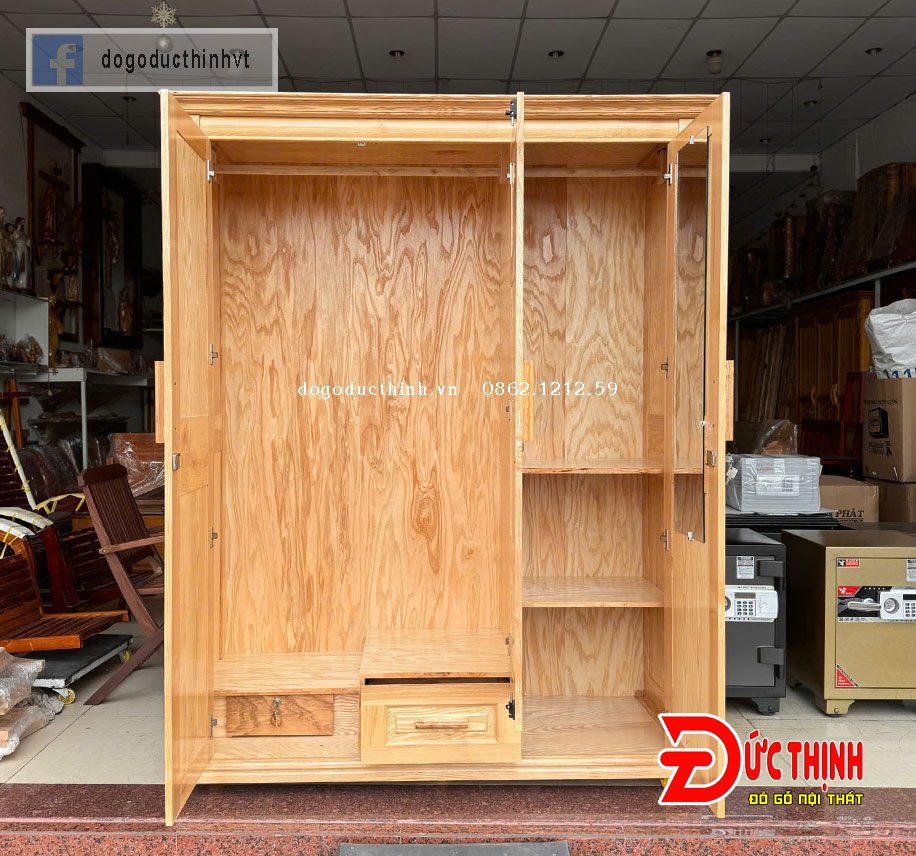 Thi Công Tủ Quần Áo Hiện Đại Tại Phước Hải