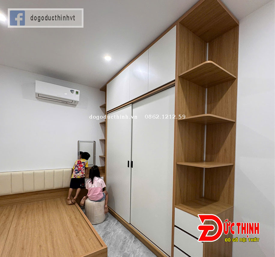 Trọn bộ phòng ngủ thiết kế theo yêu cầu, mẫu hiện đại