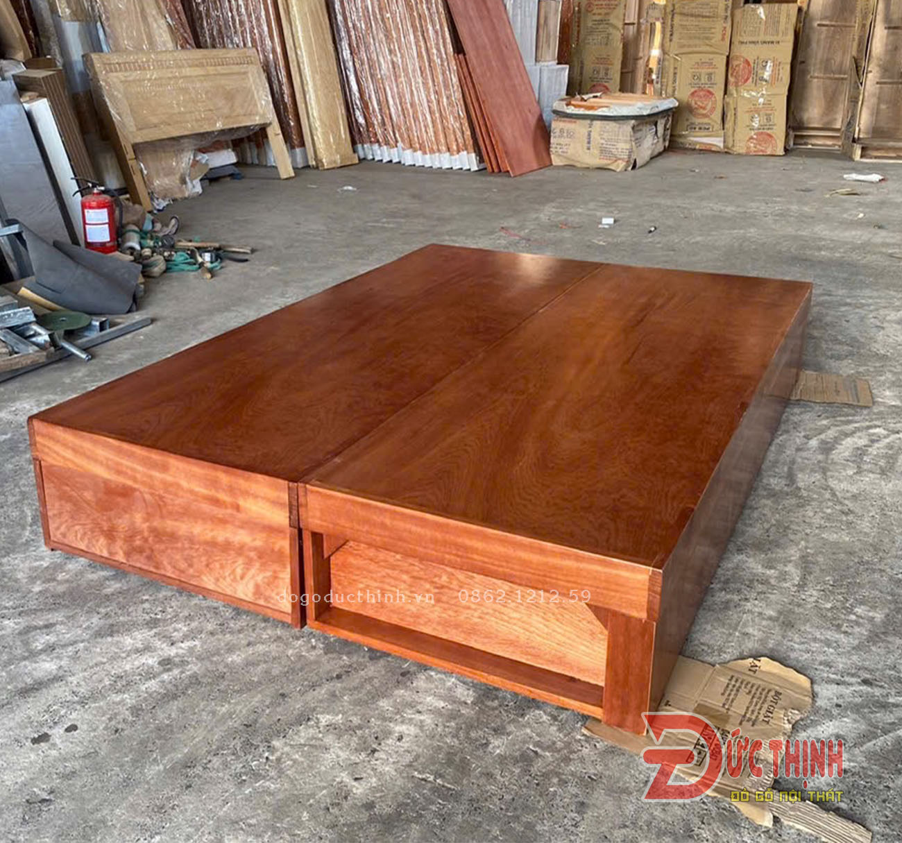 Giường Gấp Gỗ Xoan Đào