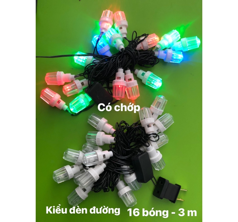 Dây chớp kiểu đường 3m 16 bóng