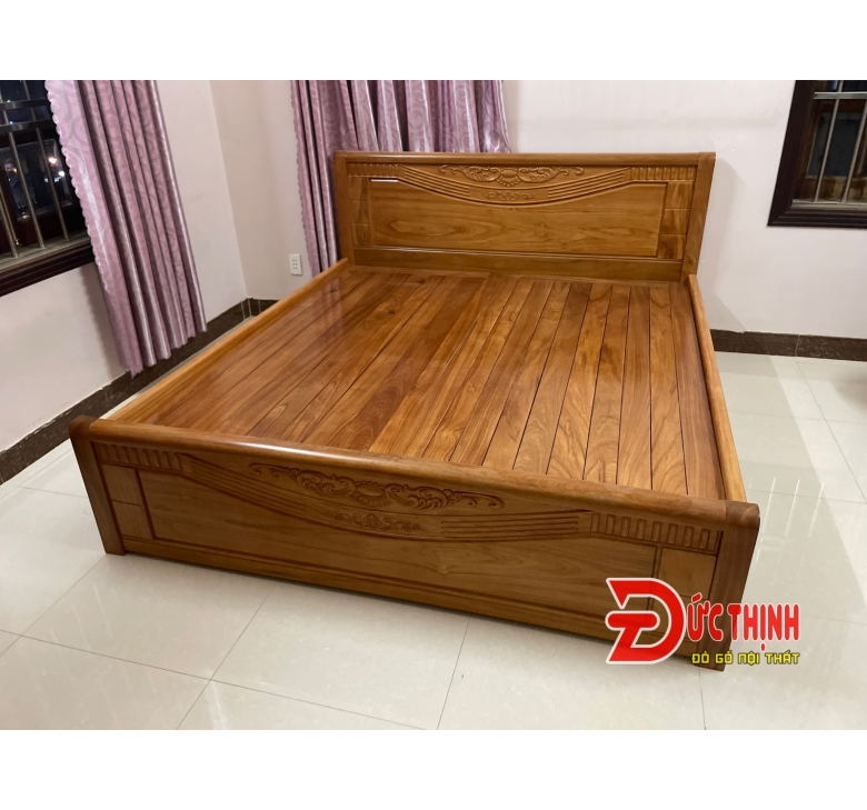 Giường gỗ đỏ - Đài Loan - Vạt Phản gỗ đỏ (VIP)