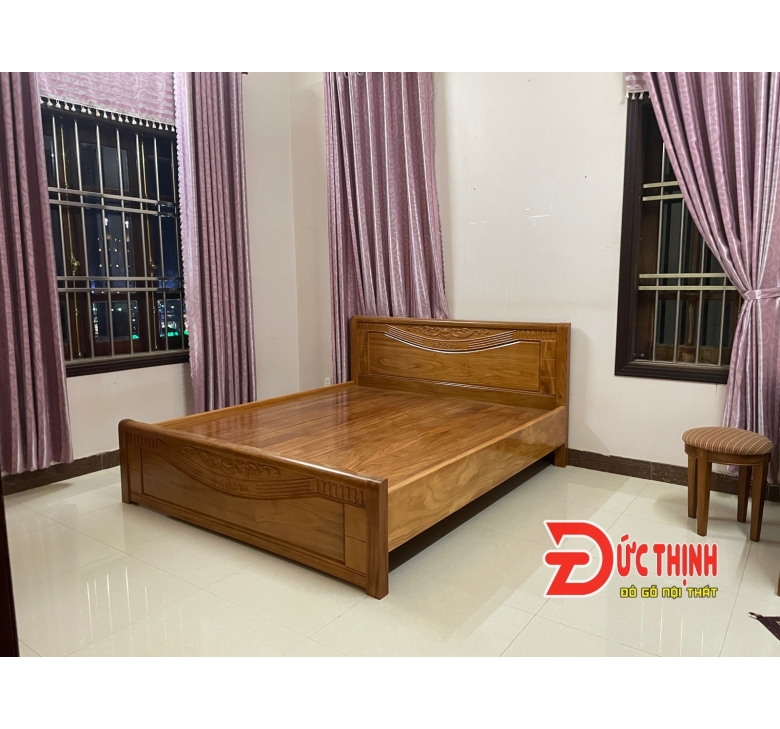 Giường gỗ đỏ - Đài Loan - Vạt Phản gỗ đỏ (VIP)