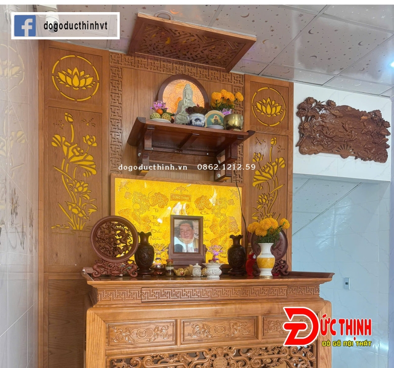 Mẫu phòng thờ 54 - Hot trend 2025