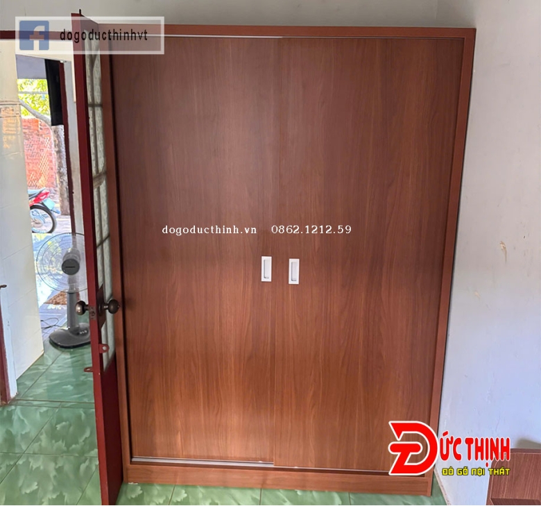 Tủ quần áo gỗ MDF cánh trượt (cánh lùa)