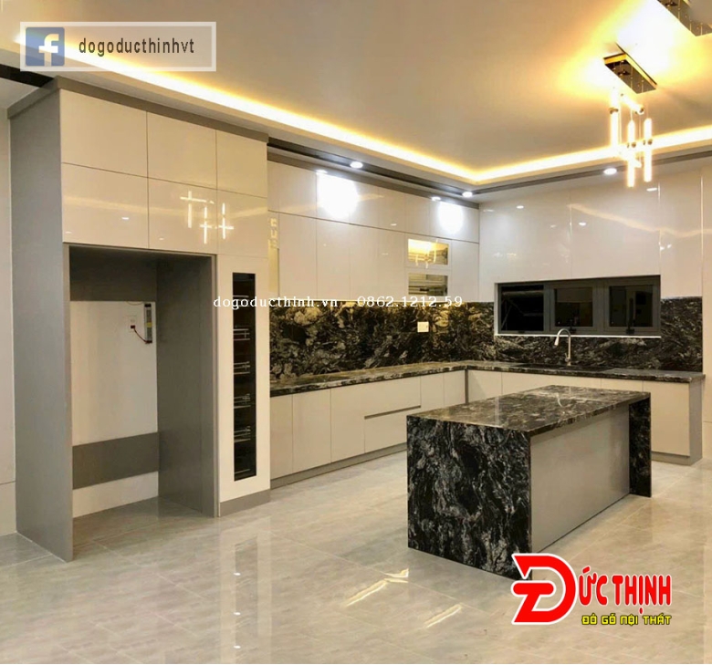 Bảng giá Tủ bếp gỗ Công nghiệp 
