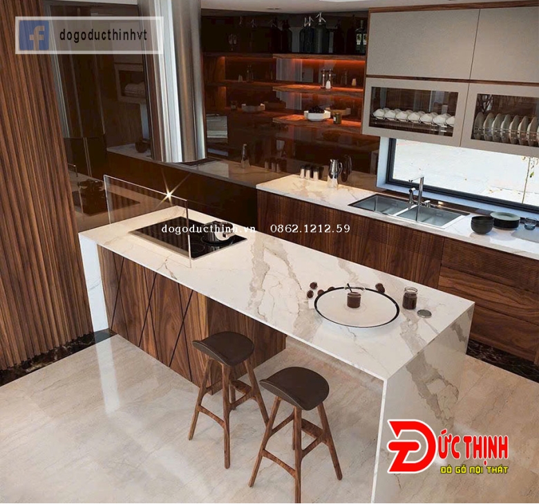 Bảng giá Tủ bếp gỗ Công nghiệp 