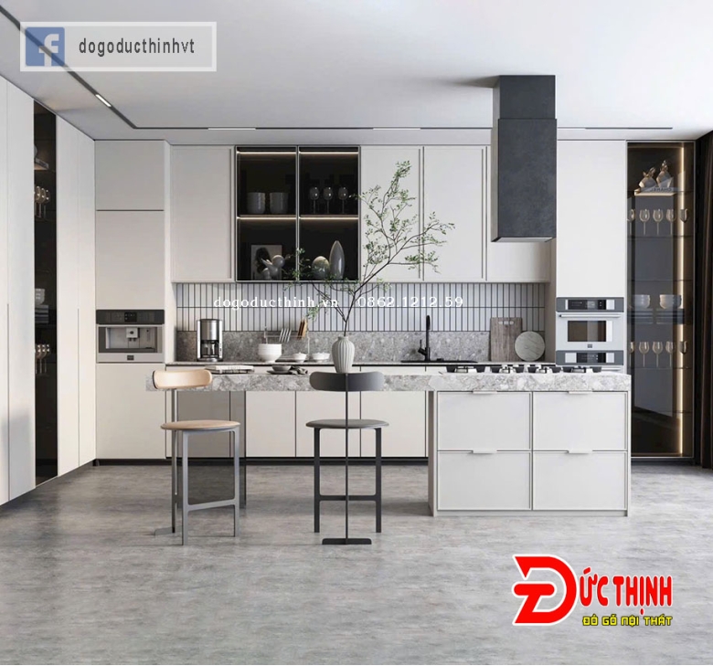 Bảng giá Tủ bếp gỗ Công nghiệp 