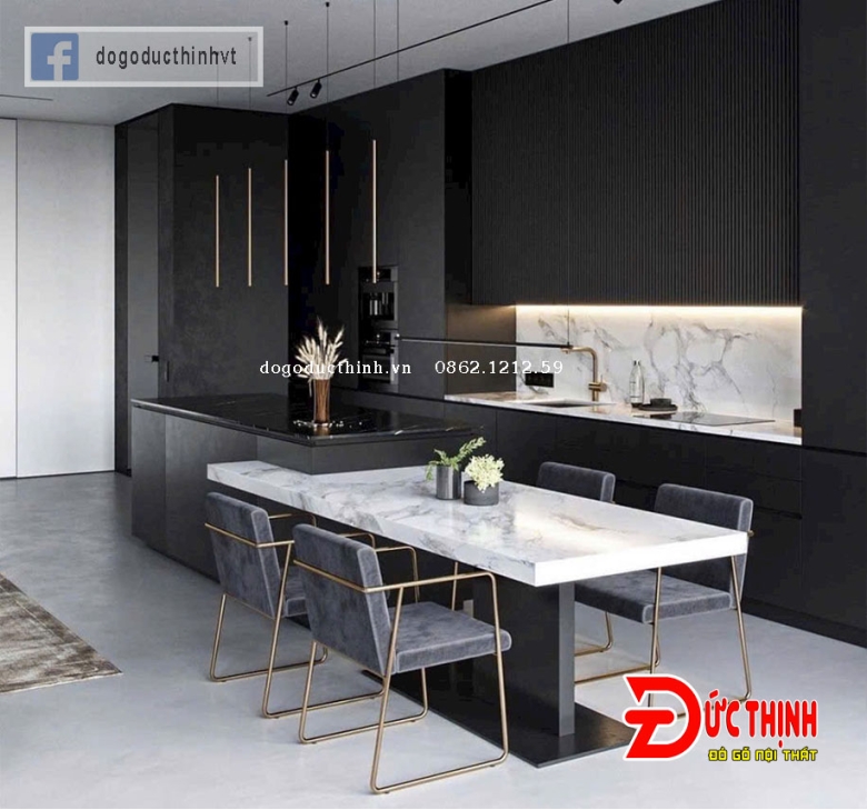 Bảng giá Tủ bếp gỗ Công nghiệp 