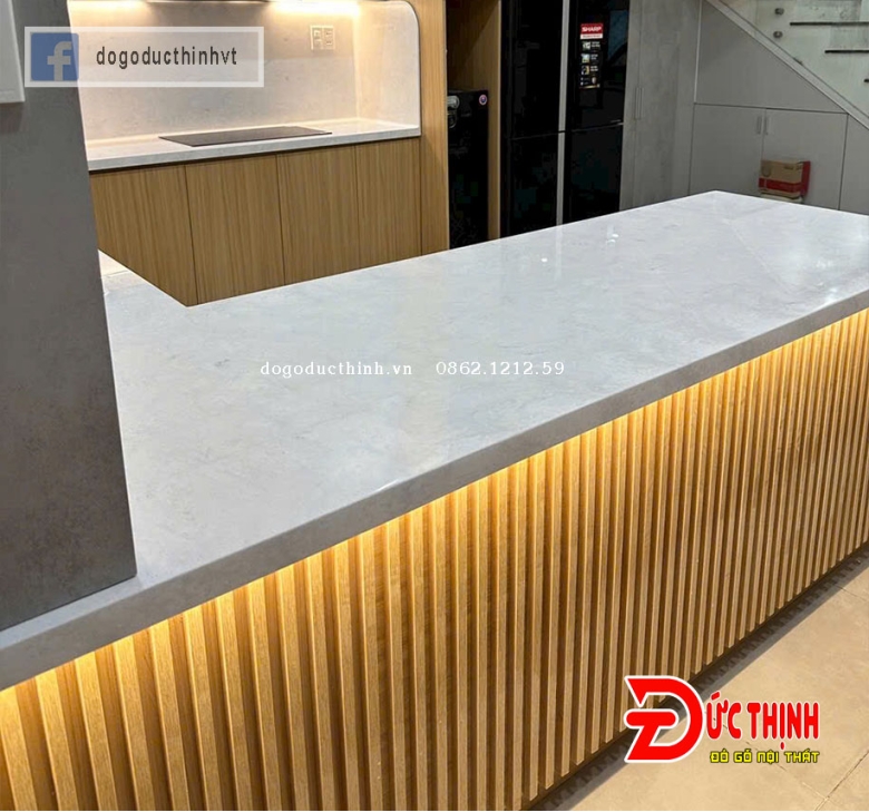 Bảng giá Tủ bếp gỗ Công nghiệp 