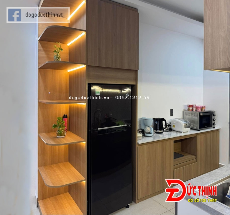 Bảng giá Tủ bếp gỗ Công nghiệp 