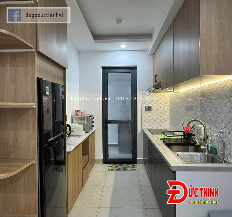 Bảng giá Tủ bếp gỗ Công nghiệp 
