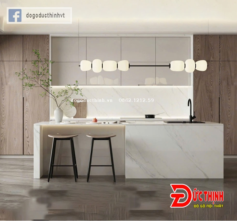 Bảng giá Tủ bếp gỗ Công nghiệp 